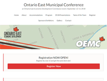Tablet Screenshot of oemc.ca